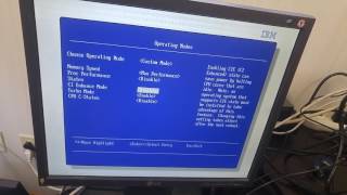 Explore BIOS RAID card settings in Lenovo IBM X3100 [upl. by Dnilasor]