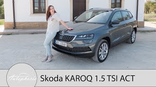 2017 Skoda KAROQ 15 TSI DSG 150 PS Fahrbericht  Mit VarioFlex und digitalem Cockpit  Autophorie [upl. by Tracay]