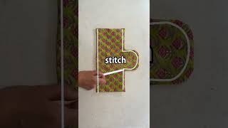 ミニウォレットの作り方 shorts sewing 縫製 diy 縫い物 ハンドメイド 縫い方 sewinghacks sewingtutorial howto 作り方 [upl. by Sidoney200]