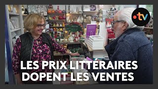 Moselle  les prix littéraires dopent les ventes des libraires messins [upl. by Ettenwad]