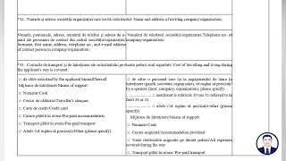 Romania Schengen Visit Visa Application Form Tourist Business amp Family Visit [upl. by Fulbert]