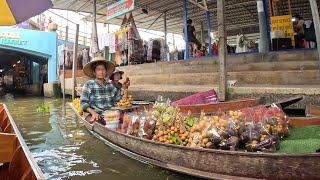 Damnoen Saduak floating market Bangkok Thailand [upl. by David237]