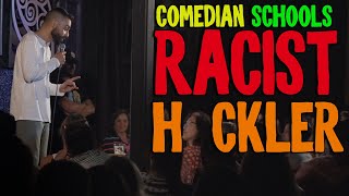 COMEDIAN SCHOOLS RACIST HECKLER [upl. by Koah]