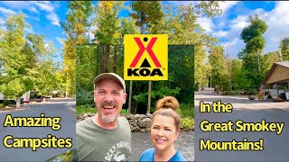 Our Review of the Gatlinburg East  Smoky Mountains KOA  A KOA Holiday [upl. by Ras329]