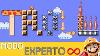 LO QUE FALTABA 🙃  EXPERTO INFINITO NO SKIP T6 28  SMM2  ZSSJ [upl. by Dubois]