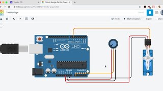 How to Control Servo motor by Potentiometer  Arduino  TinkerCad [upl. by Yelroc]