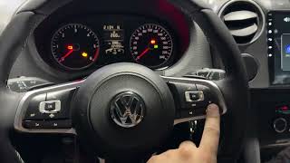 Amarok 2013 Highline RLine Direksiyon  Tuşlar ve F1 AKTİF [upl. by Atinas945]