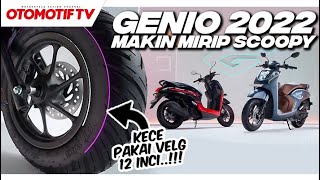 HONDA GENIO 2022 RESMI MELUNCUR Rp 18 JUTA RASA SCOOPY l Otomotif TV [upl. by Aicen]