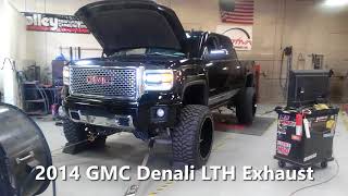 2014 GMC 1500 Denali Long tube headers [upl. by Nioe877]