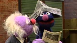 Sesame Street Grover Sells NewsPapers [upl. by Chandler]