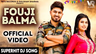 Fouji Balma Official Video Aman Jaji  Ruba Khan  Raj Mawar  New Haryanvi Songs Haryanavi 2024 [upl. by Eelta]