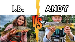 River Fly Fishing Challenge Dry Fly amp Euro Nymph [upl. by Boote]