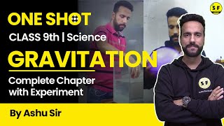 Gravitation in One Shot Class 9th Science with Ashu Sir  Science and Fun [upl. by Acirea465]