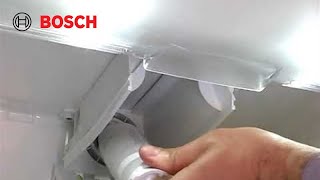 How to change a water filter inside your Bosch refrigerator  Bosch Home Canada [upl. by Nauqe]