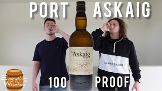 Port Askaig 100 Proof Review Everything Whiskey [upl. by Analaf]