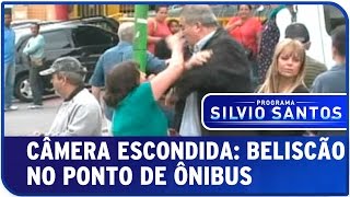 Câmera Escondida Beliscão no Ponto de Ônibus [upl. by Notyalc519]