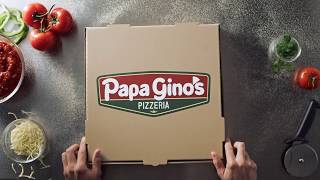 Papa Ginos Our Pizza 15 Commercial [upl. by Furnary]