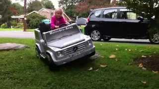 Kids ride on Mercedes G Wagon Toy Car [upl. by Mongeau54]