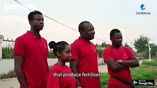 African student learns farming techniques in Chinas Hebei [upl. by Amias]