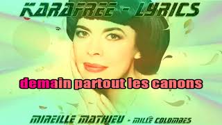 MILLES COLOMBES MIREILLE MATHIEU [upl. by Naillimixam]