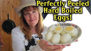 Perfectly Peeled Hard Boiled Eggs [upl. by Rostand135]