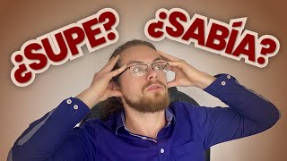 SUPE vs SABÍA  What is the difference Spanish lesson [upl. by Naic]