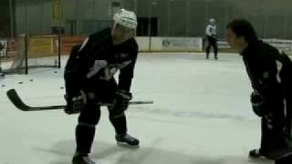 Hockey 101 with Bob Errey The Art of the Faceoff [upl. by Cissej]