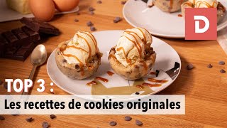 TOP 3 des recettes originales de cookies [upl. by Maribeth225]