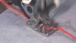 Pfaff Sewing Machine Couching amp Braiding Foot [upl. by Atinrev]