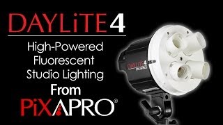 PIXAPRO Daylite4 Powerful Fluorescent Continuous Lighting [upl. by Mccallum724]