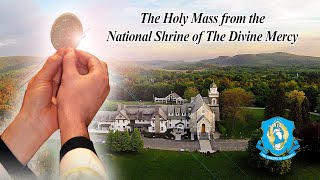 Mon Nov 11  Holy Catholic Mass from the National Shrine of The Divine Mercy [upl. by Yeh409]