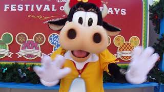 Clarabelle Cow Wants her Ice Cream Shop to be Open on Christmas Day at Disneyland [upl. by Wyatt]