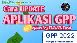 Cara Update Aplikasi GPP [upl. by Malcom]