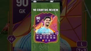 90 Courtois Review in EA Sports FC 25 shorts short fc25 eafc25 fifa ultimateteam trackstars [upl. by Palila]