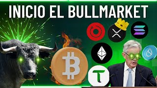 DIRECTO 🔴 OFICIALMENTE INICIA EL BULLRUN DE BITCOIN Y CRYPTOS [upl. by Breech]