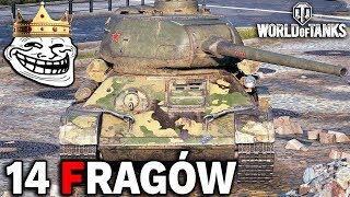 NAJLEPSZY CZOŁG DO 14 FRAGÓW W WOT [upl. by Nedrud519]