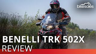 2018 Benelli TRK 502X review  bikesales [upl. by Etiam]