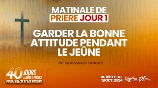 Avoir la bonne attitude durant le jeûne l J140 JOURS DE JEÛNE ET PRIÈRES  Mohammed SANOGO 090924 [upl. by Chrisy134]