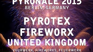 Pyronale 2015 Pyrotex  United Kingdom  England  Fireworks  Feuerwerk [upl. by Alag843]