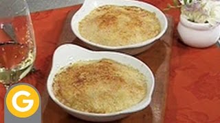 Chez Christophe  Brandade de abadejo gratinado con manteca de hierbas [upl. by Abih]