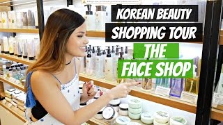 THE FACE SHOP SHOPPING TOUR  Recommendations  Inside KBeauty Store [upl. by Llesig]