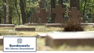 Kriegsgräberstätte Der Waldfriedhof Halbe  Bundeswehr [upl. by Mayce]