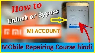 How to Remove Mi Account 100 Bypass Mi Account Without PC  Remove Blocked Redmi MI Account [upl. by Slack]