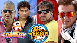 Comedy movie  All The Best Movie  Johnny Lever Sanjay Mishra Ajay Devgn  Sanjay Dutt [upl. by Kreis]