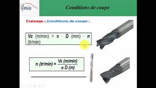 Fraisage partie 14 les conditions de coupe [upl. by Arahs]