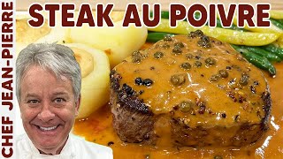 My Favorite Sauce for a Steak  Chef JeanPierre [upl. by Alegre632]