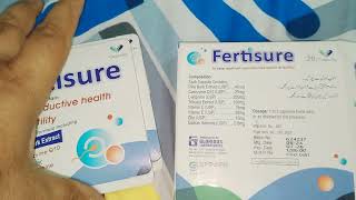 fertisure capsules uses in urdu Hindi [upl. by Lust]