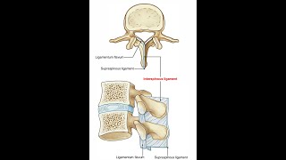 Anatom of the interspinous ligament [upl. by Fernande]