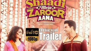 Shaadi Mein Zaroor Aana  Official Trailer  10th November  Flim Hindi [upl. by Doretta]