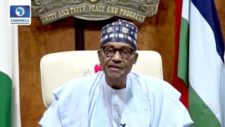 FULL SPEECH President Buhari Addresses Nigerians On Democracy Day [upl. by Llabmik322]